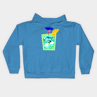 Cool Drink, but Hold the Straw Kids Hoodie